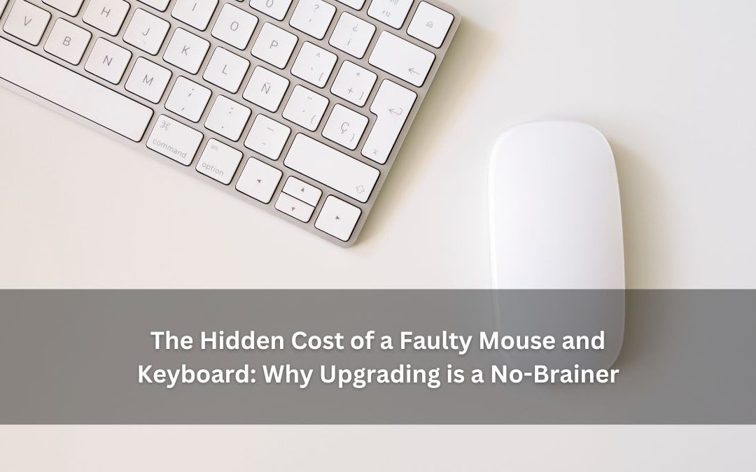 Upgrade Your Mouse and Keyboard for Better Health